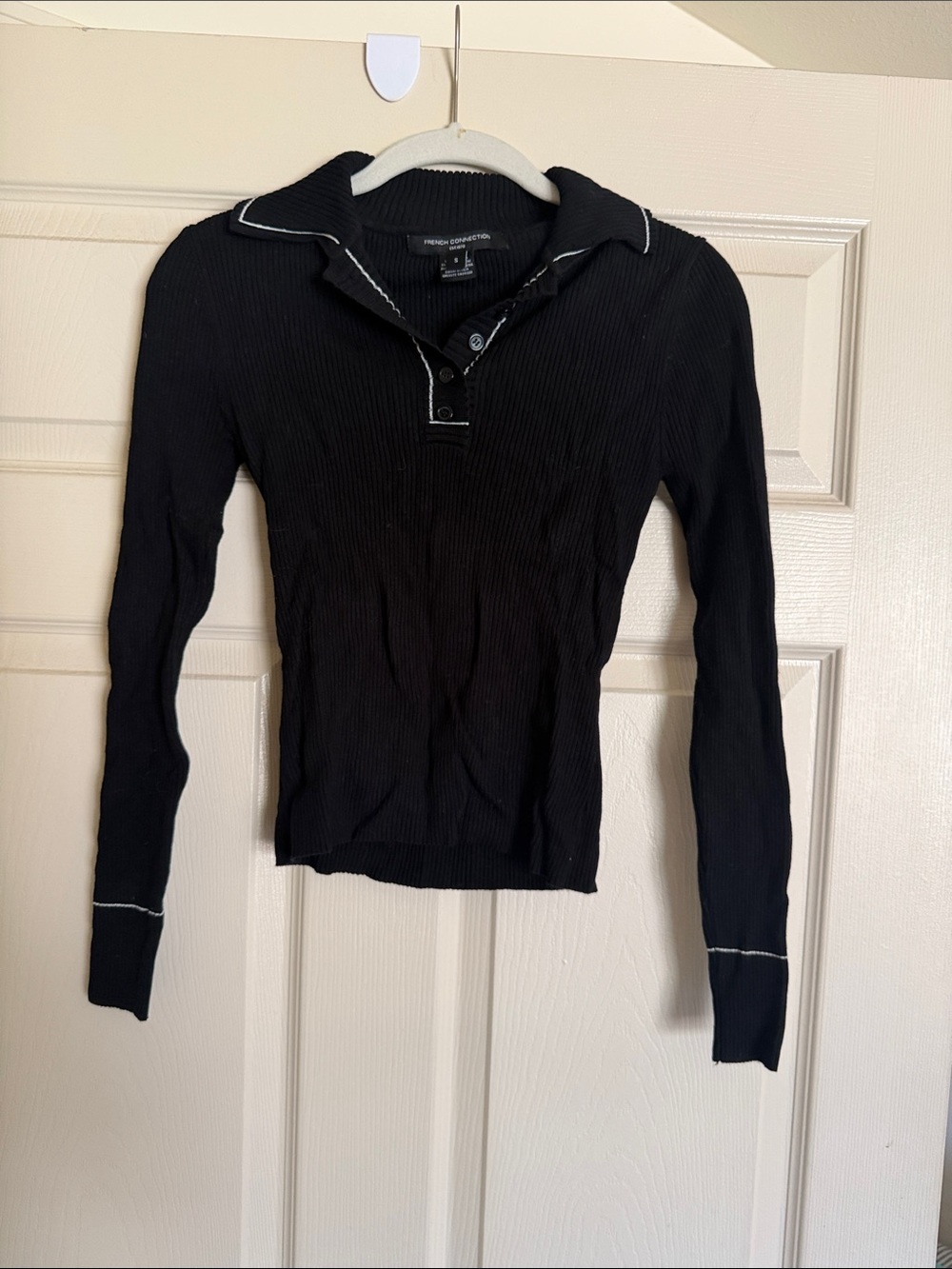 French Connection long sleeve fitted shirt